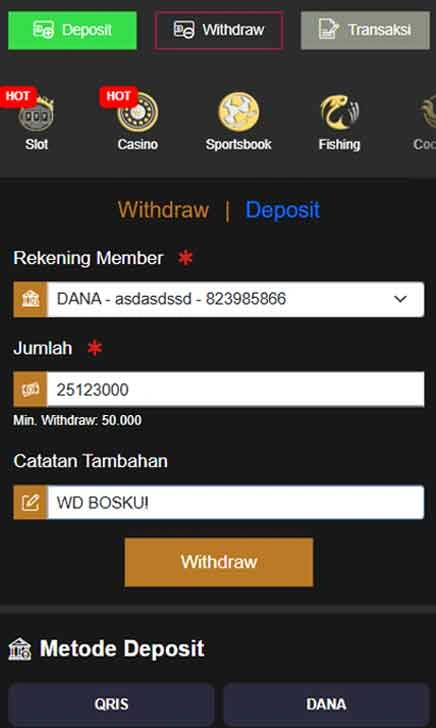 cara wd 8055 Slot App Baru
